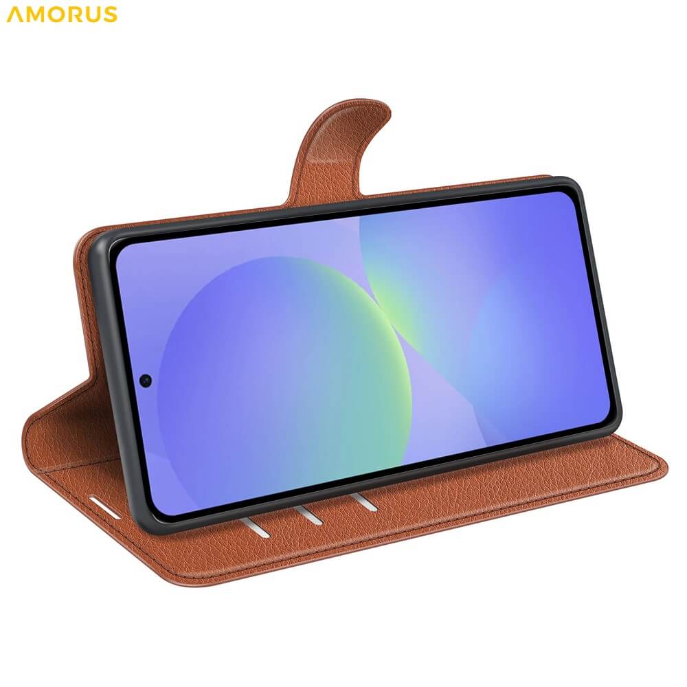 Galaxy A37 - Leder Etui Hülle - Image 44