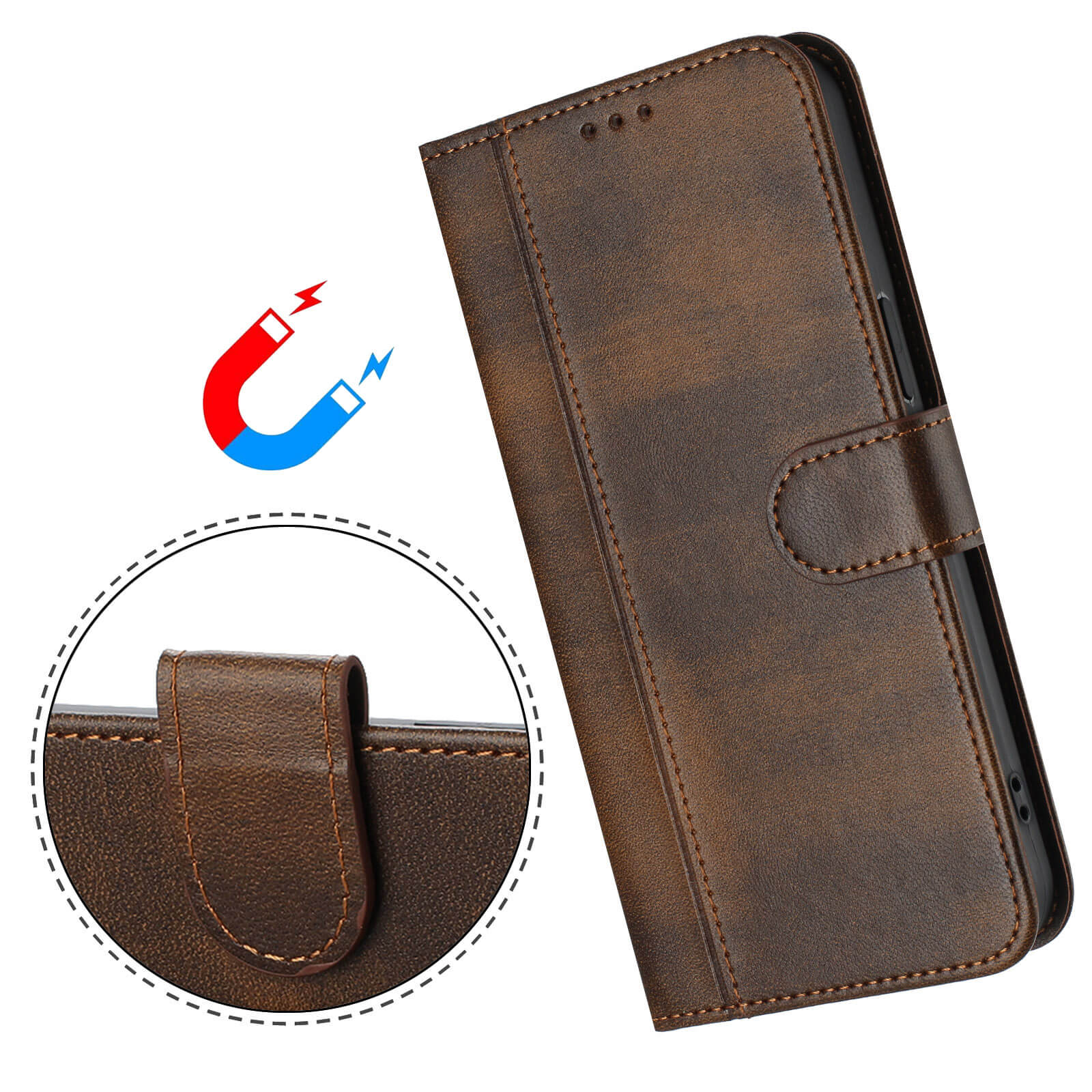 Galaxy A37 – Retro Look Etui im Vintage Design - Image 39