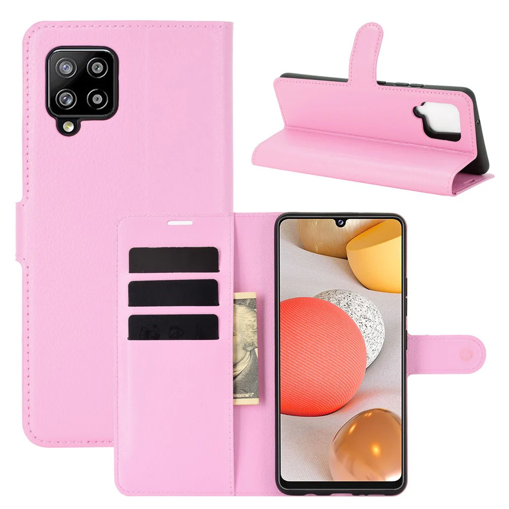 Galaxy A42 - Leder Etui Hülle - Image 16