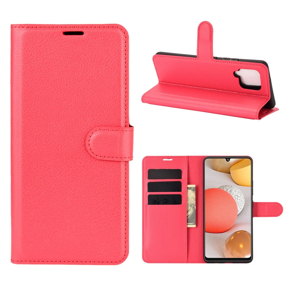 Galaxy A42 - Leder Etui Hülle - Image 21