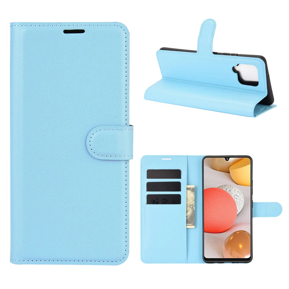 Galaxy A42 - Leder Etui Hülle - Image 26