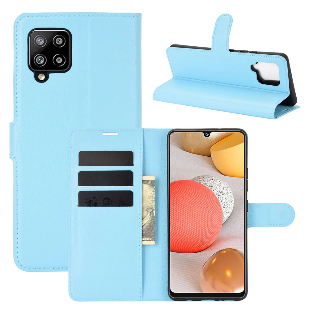Galaxy A42 - Leder Etui Hülle - Image 30