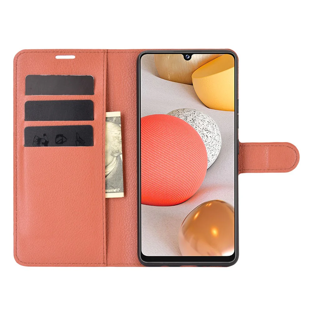 Galaxy A42 - Leder Etui Hülle - Image 42
