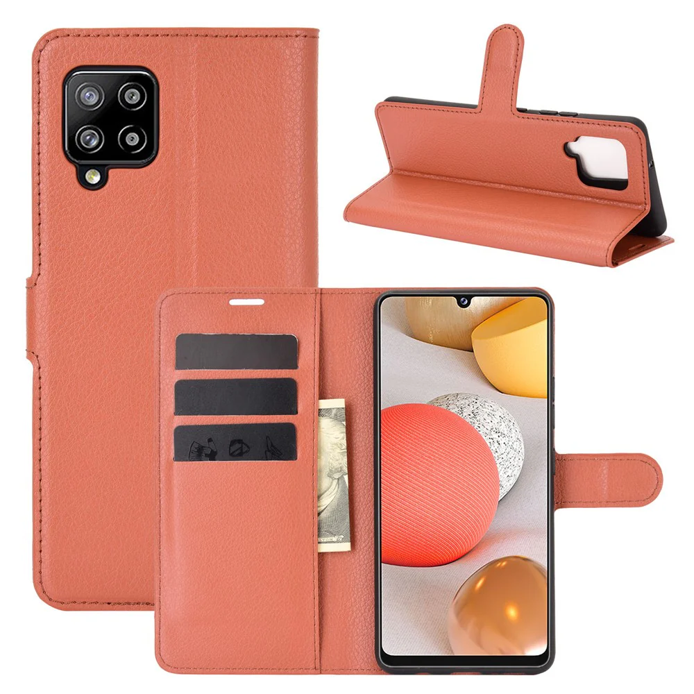 Galaxy A42 - Leder Etui Hülle - Image 44