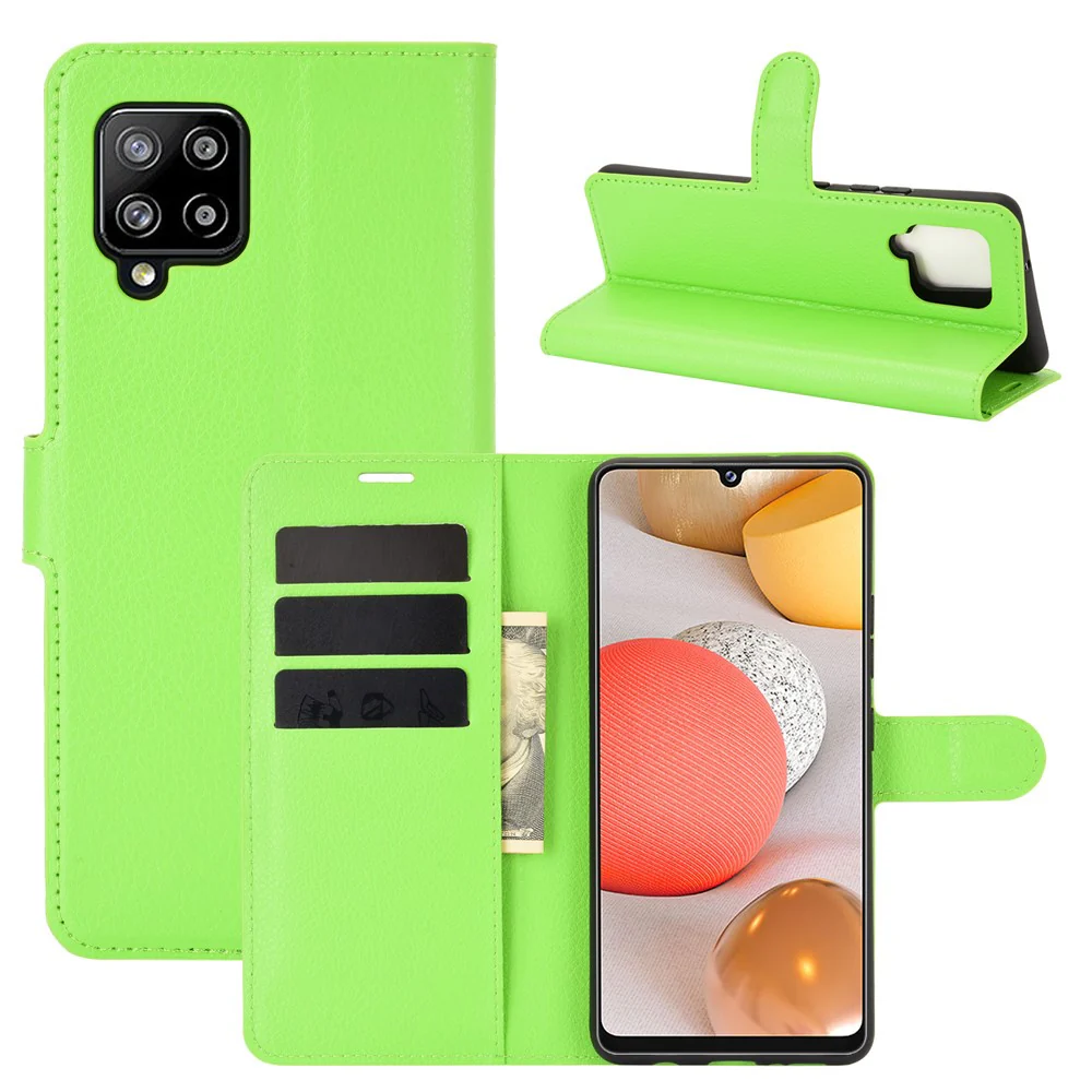 Galaxy A42 - Leder Etui Hülle - Image 5