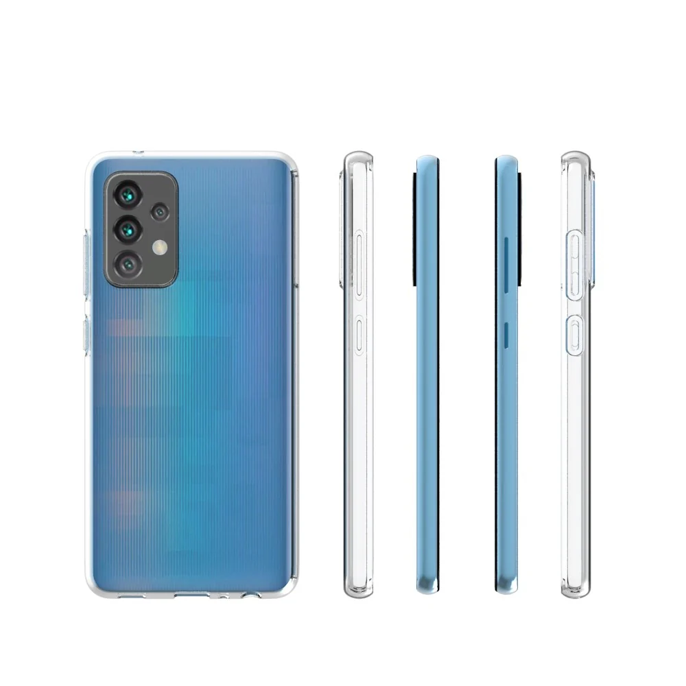 Galaxy A52 - Silikon Case Hülle Transparent - Image 2
