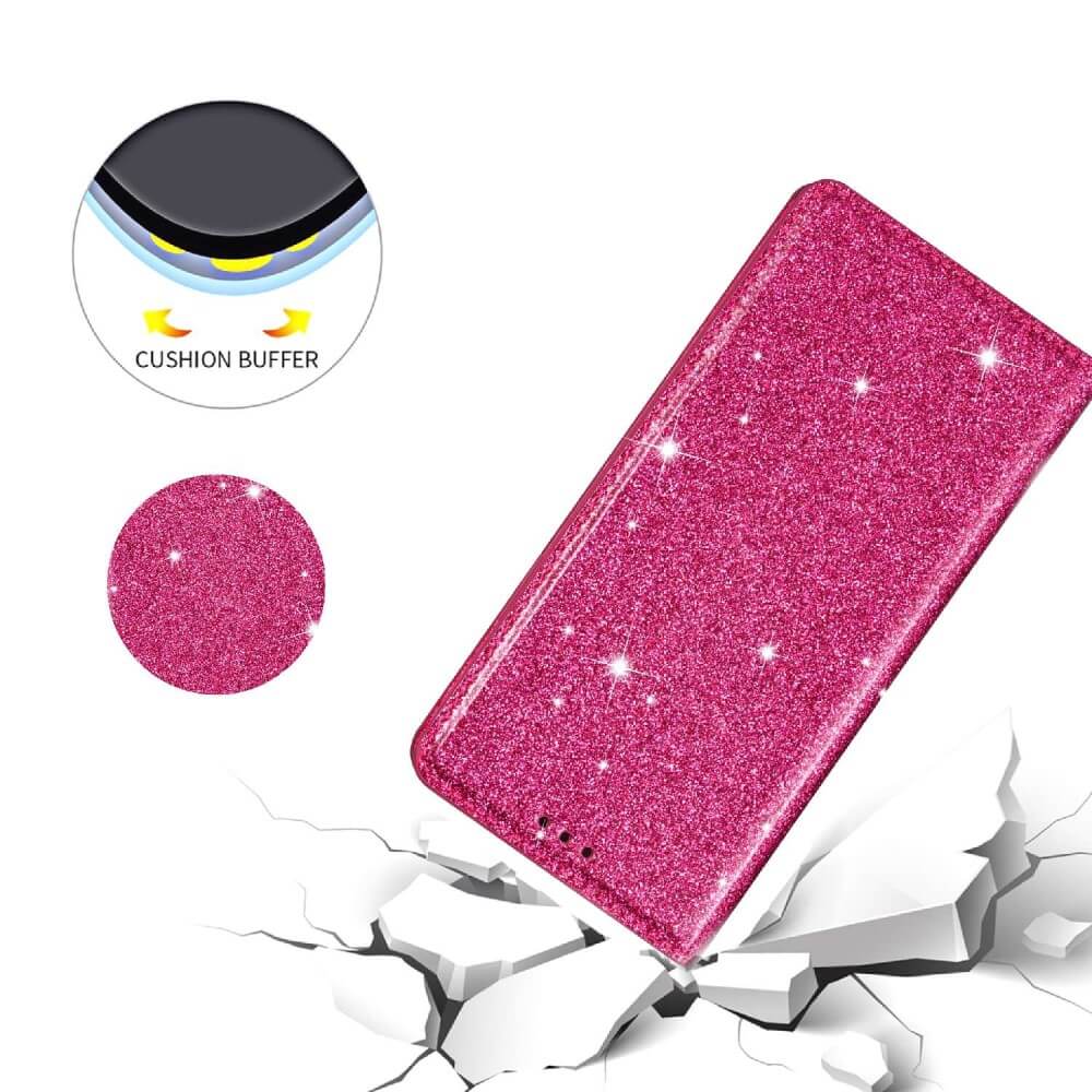 Galaxy A54 - Flip Case Glitter - Image 4