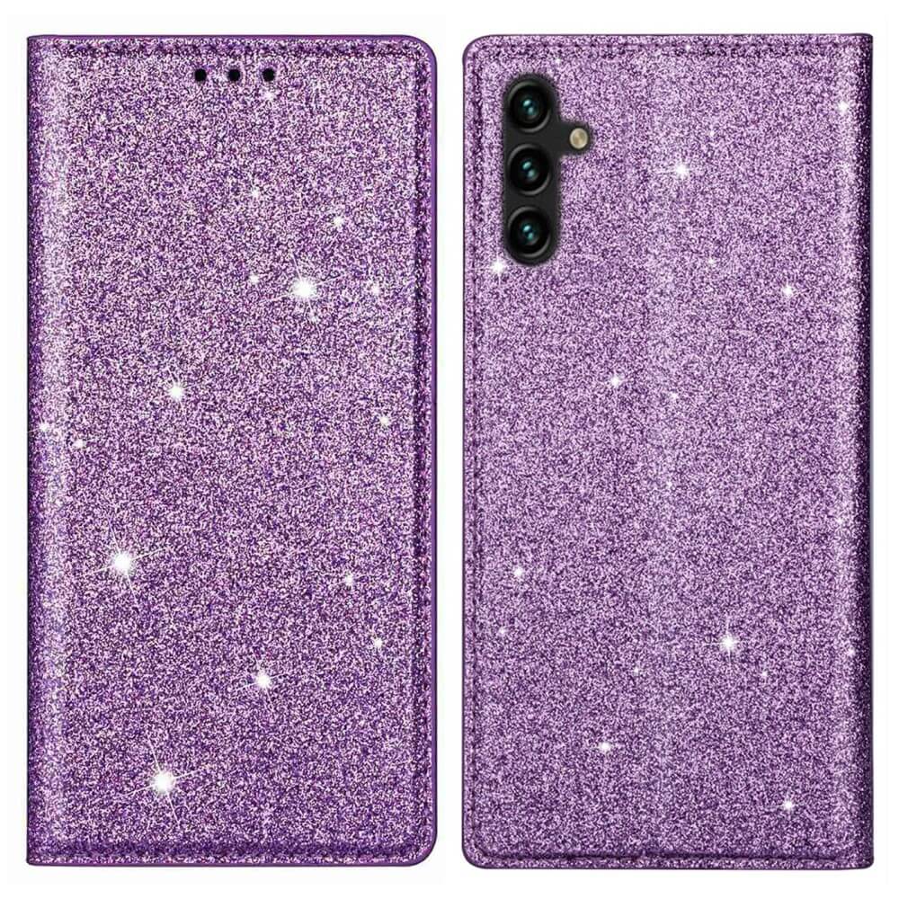 Galaxy A54 - Flip Case Glitter - Image 7