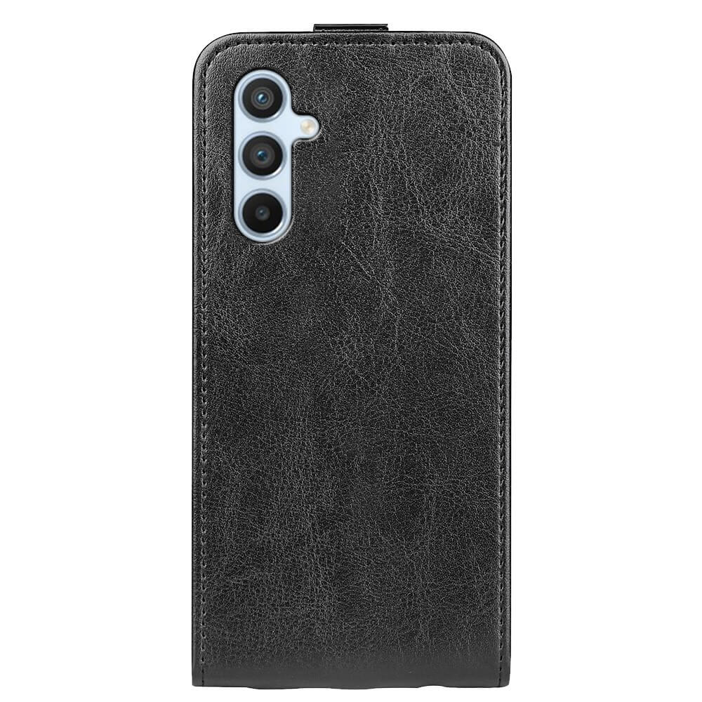 Galaxy A54 - Klassisches Flip Case Vertikal schwarz - Image 6