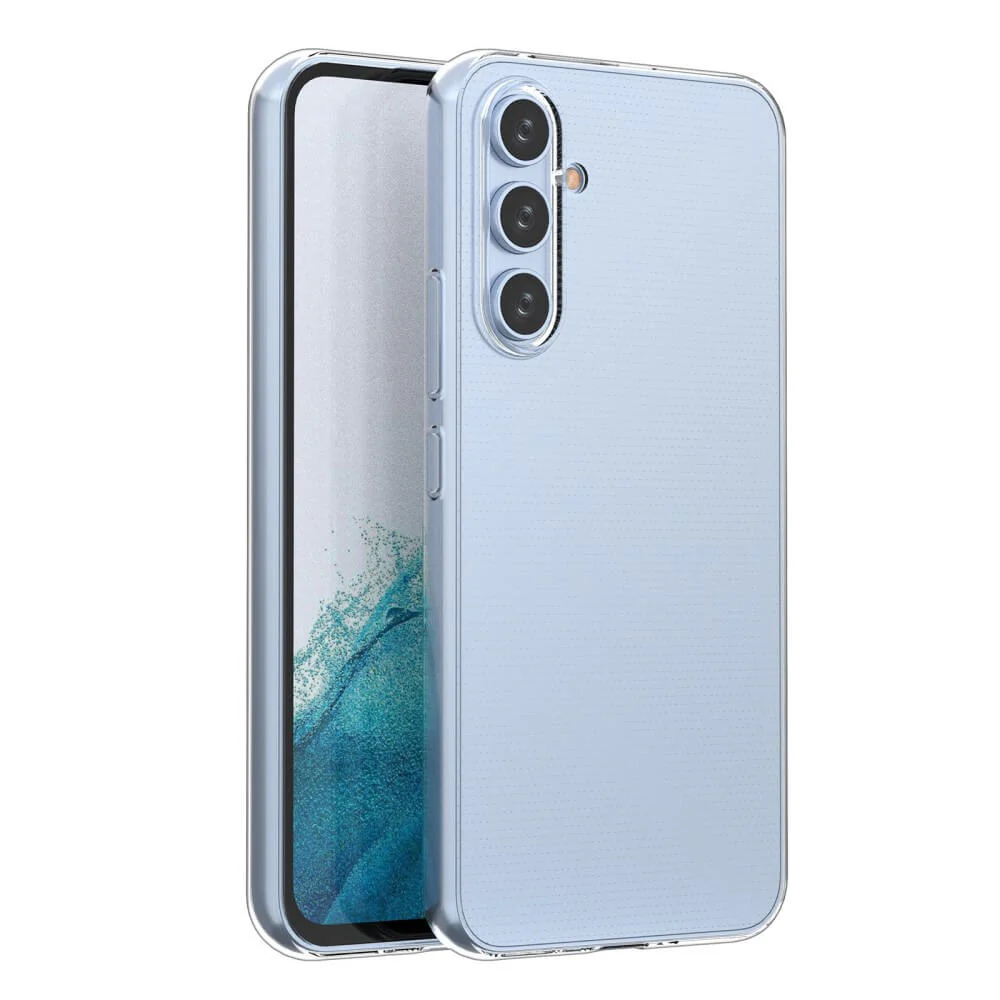 Galaxy A54 - Silikon Case Hülle Transparent - Image 3