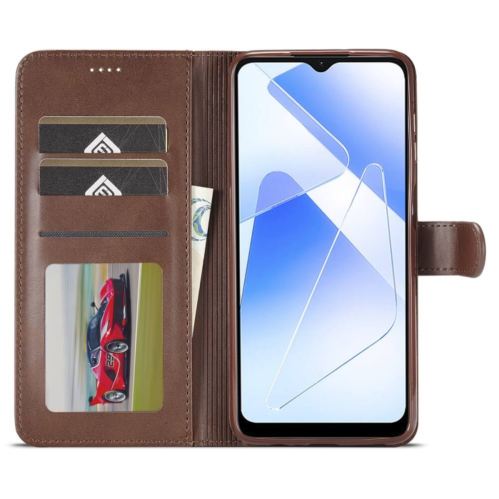 Galaxy A55 - LC.IMEEKE Leder Etui Hülle - Image 17