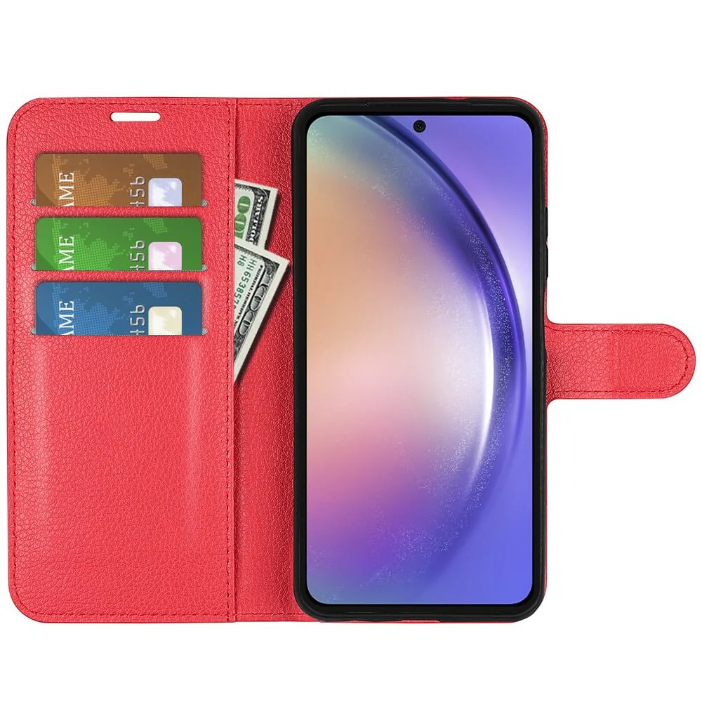 Galaxy A55 - Leder Etui Hülle - Image 24