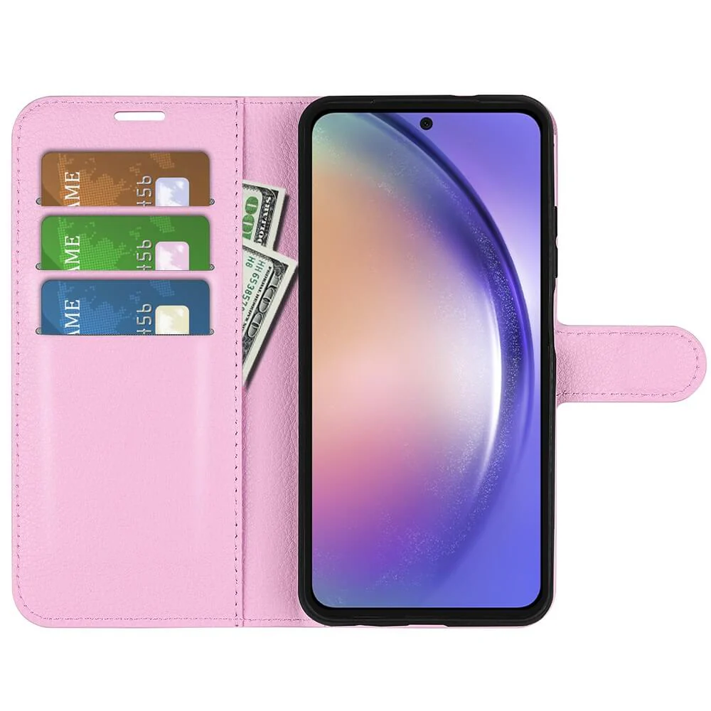 Galaxy A55 - Leder Etui Hülle - Image 38