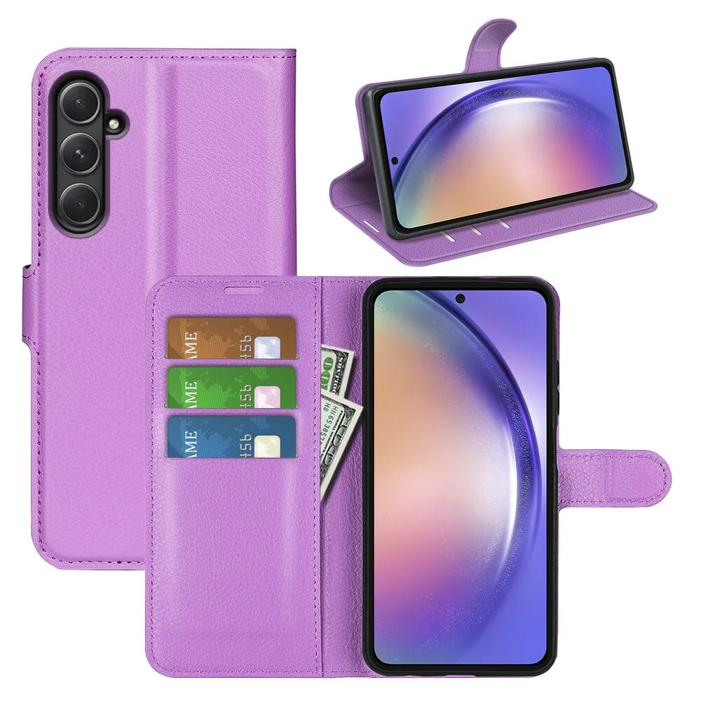 Galaxy A55 - Leder Etui Hülle - Image 55