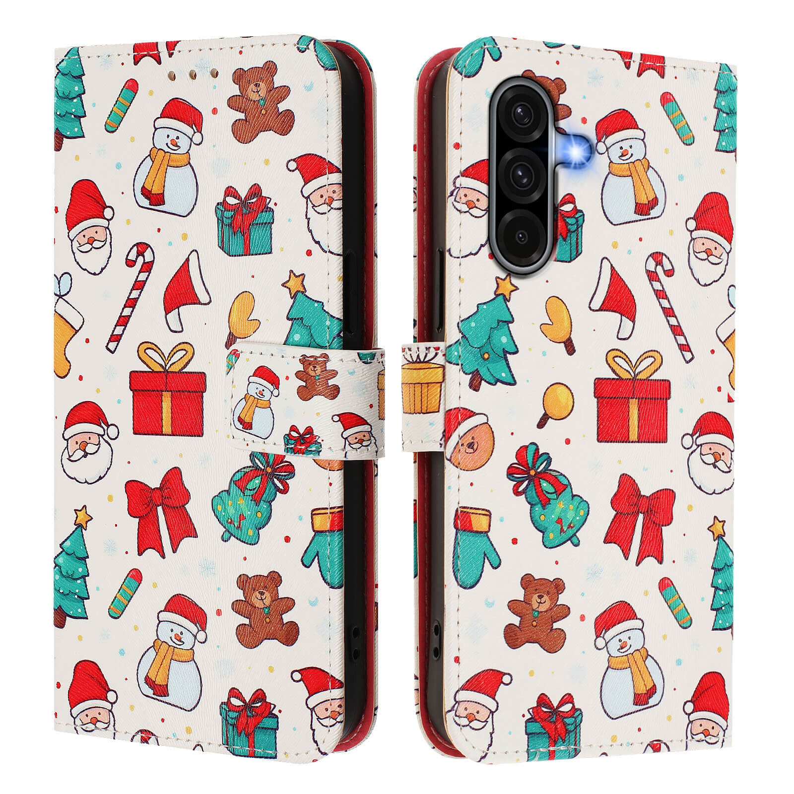 Galaxy A56 / A36 - Etui HĂŒlle mit Motiv Weihnachten