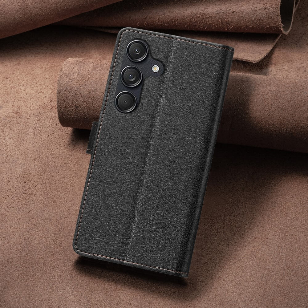 Galaxy A56 / Galaxy A36 - BINFEN Leder Etui Hülle mit RFID Blocker - Image 16