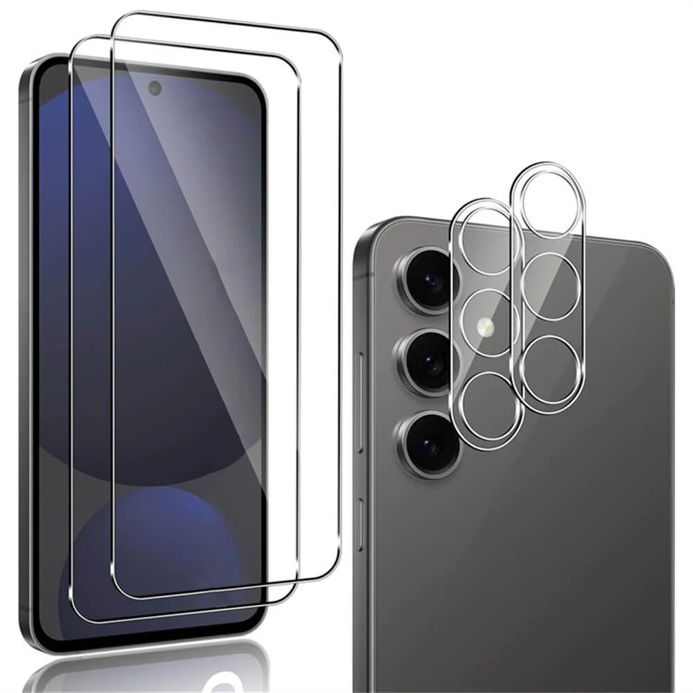 Galaxy A57 - 2 Stk. Set Panzerglas Display und Kamera