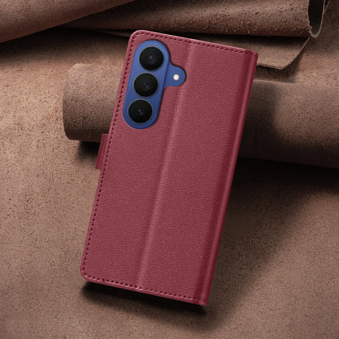 Galaxy A57 - BINFEN Leder Etui Hülle mit RFID Blocker - Image 10