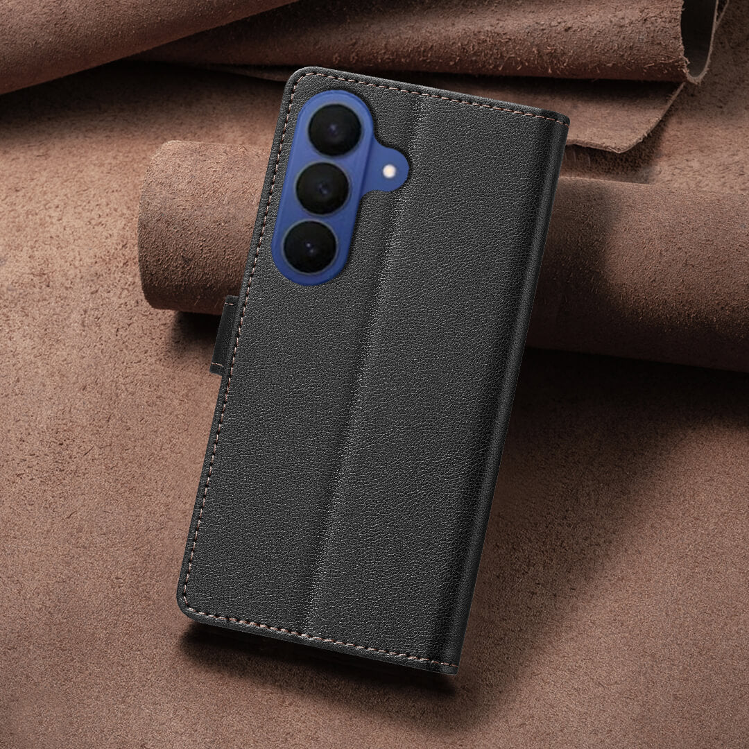 Galaxy A57 - BINFEN Leder Etui Hülle mit RFID Blocker - Image 3