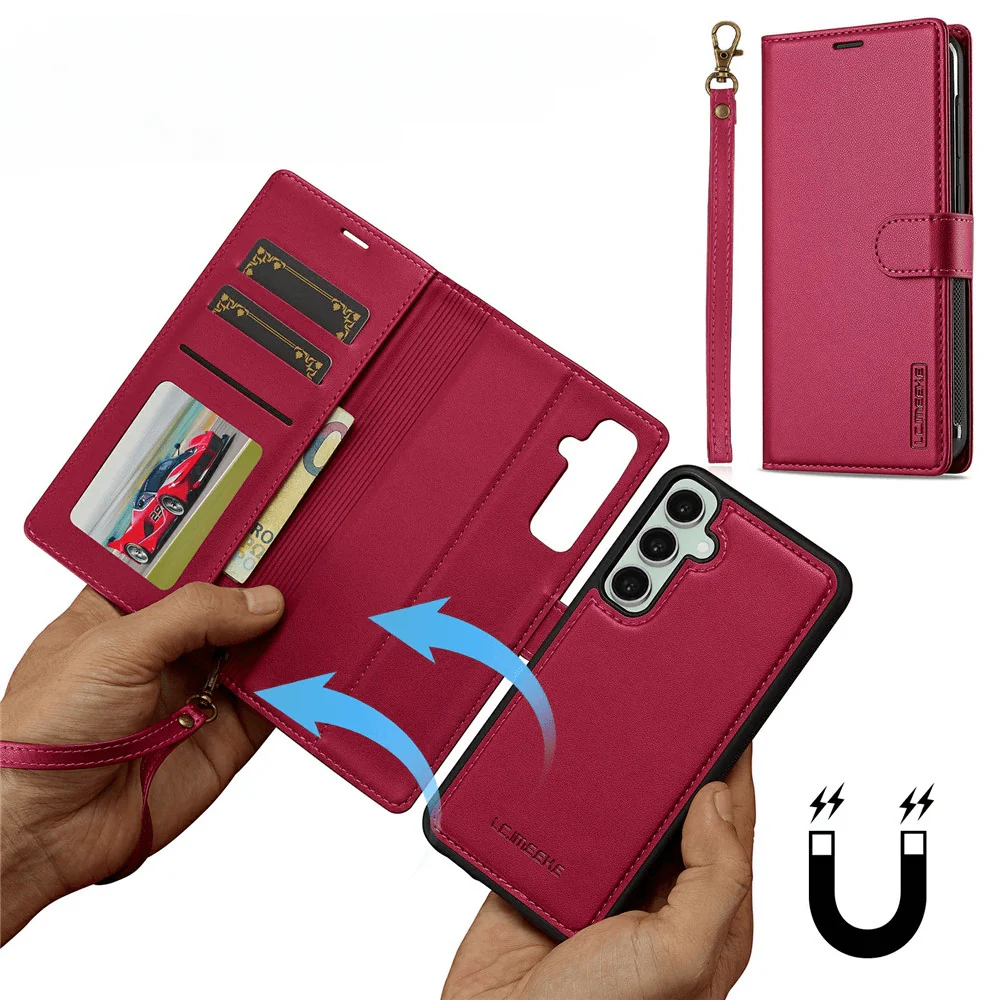 Galaxy A57 - LC.IMEEKE L2 Serie Brieftasche und Hülle - Image 27