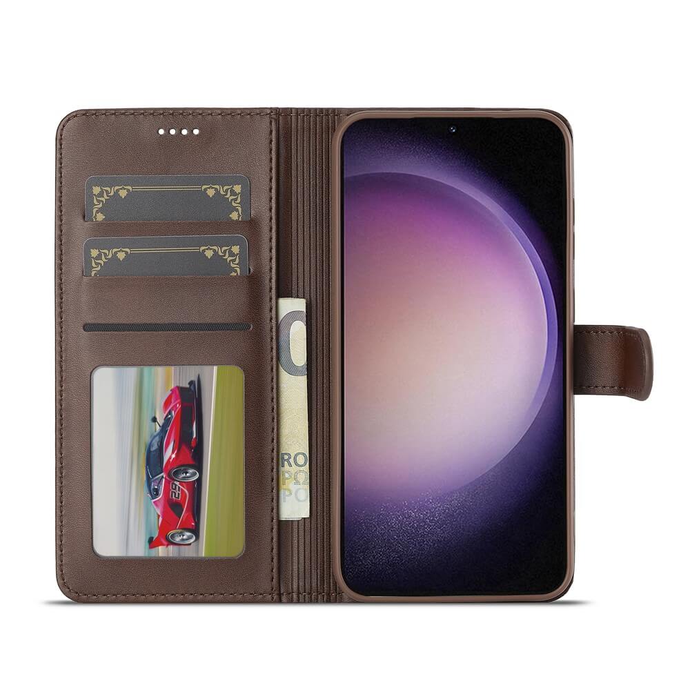 Galaxy A57 - LC.IMEEKE Leder Etui Hülle - Image 28