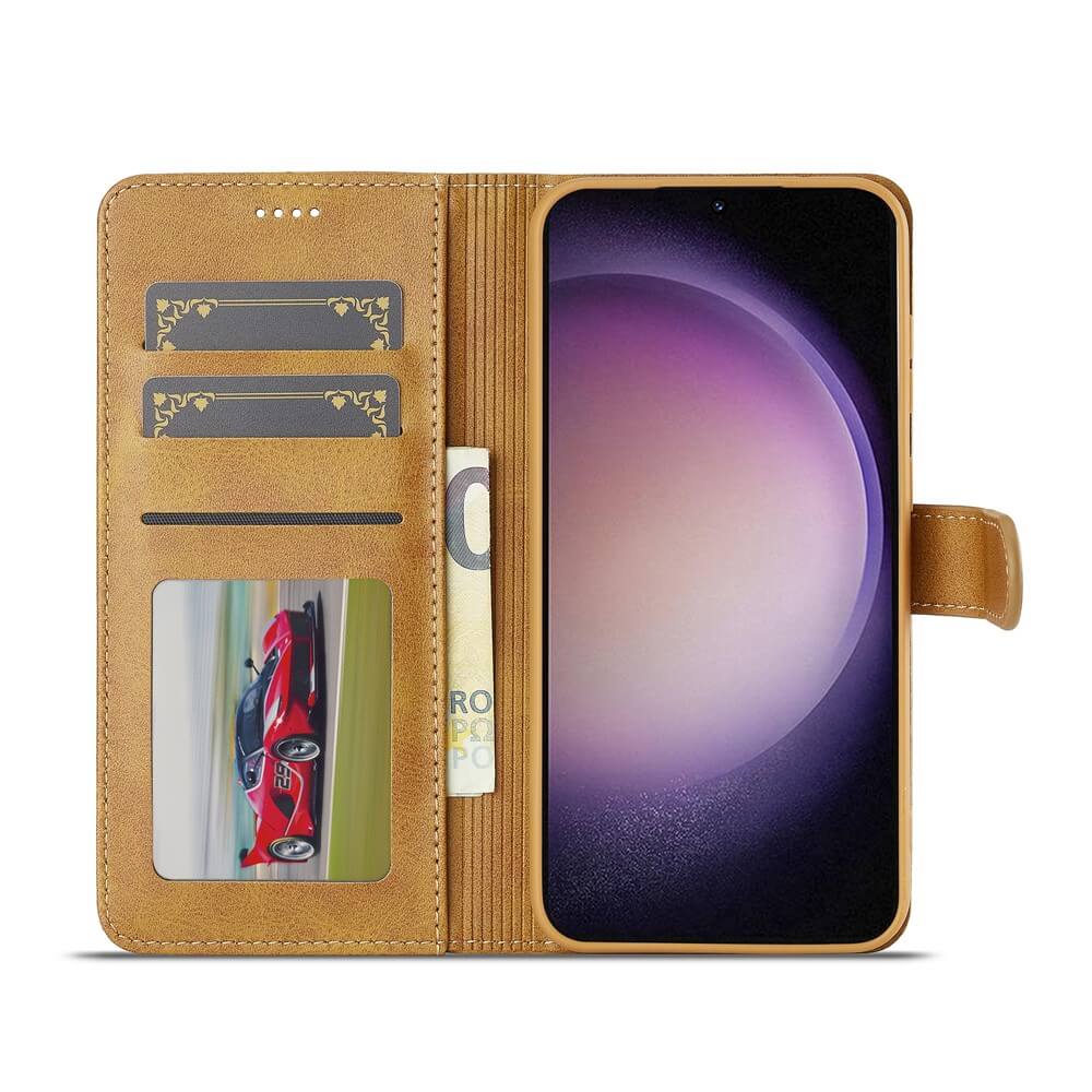Galaxy A57 - LC.IMEEKE Leder Etui Hülle - Image 4
