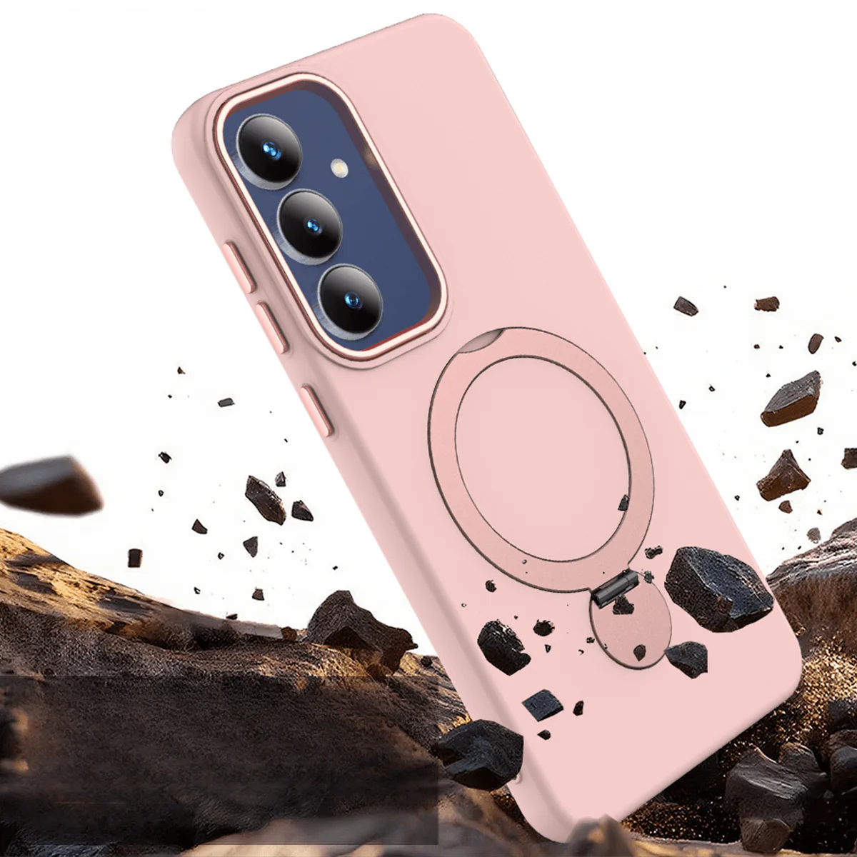 Galaxy A57 - MagSafe Hülle mit drehbarem Ringhalter & Standfunktion - Image 15