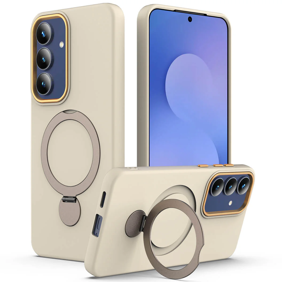 Galaxy A57 - MagSafe Hülle mit drehbarem Ringhalter & Standfunktion - Image 24