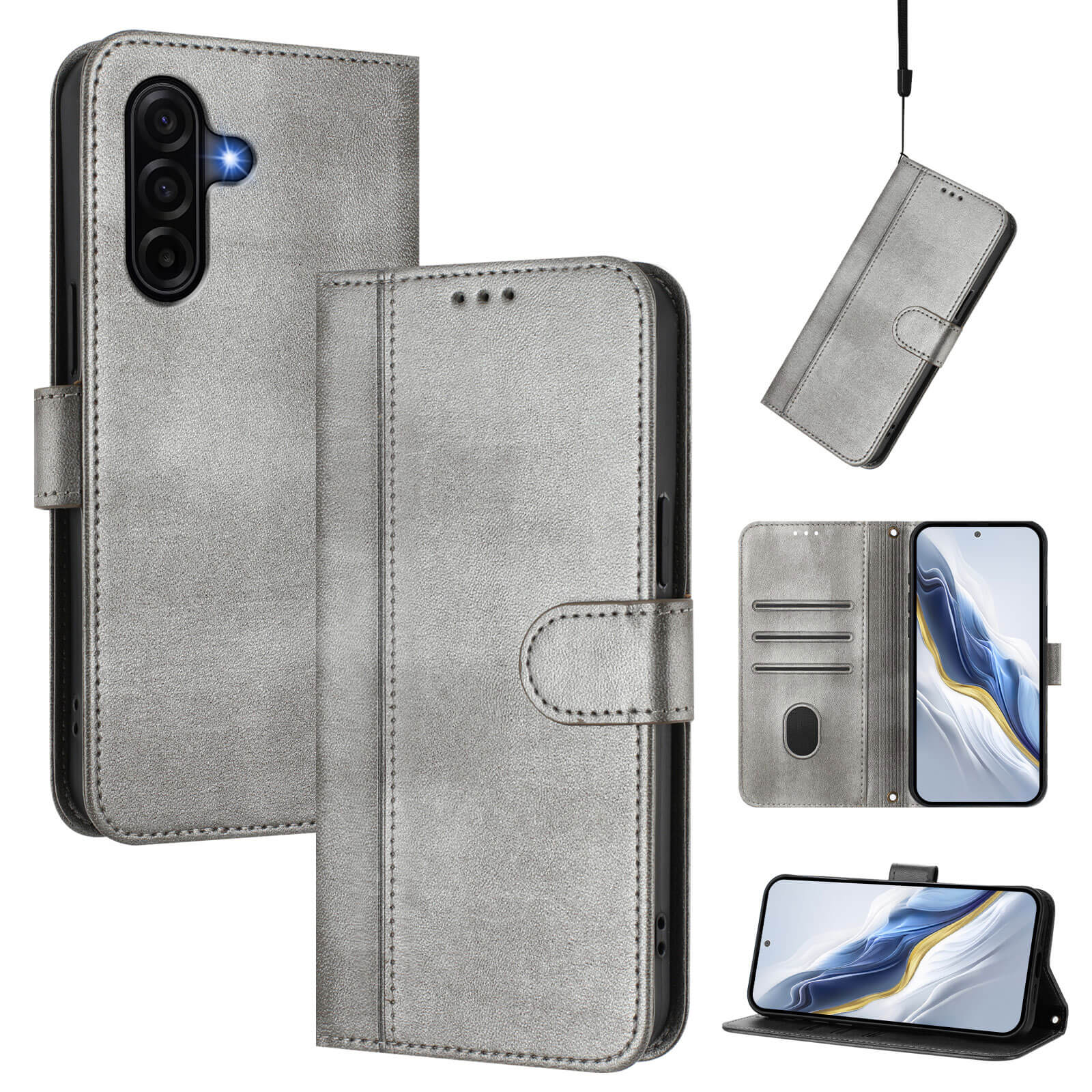 Galaxy A57 – Retro Look Etui im Vintage Design - Image 12
