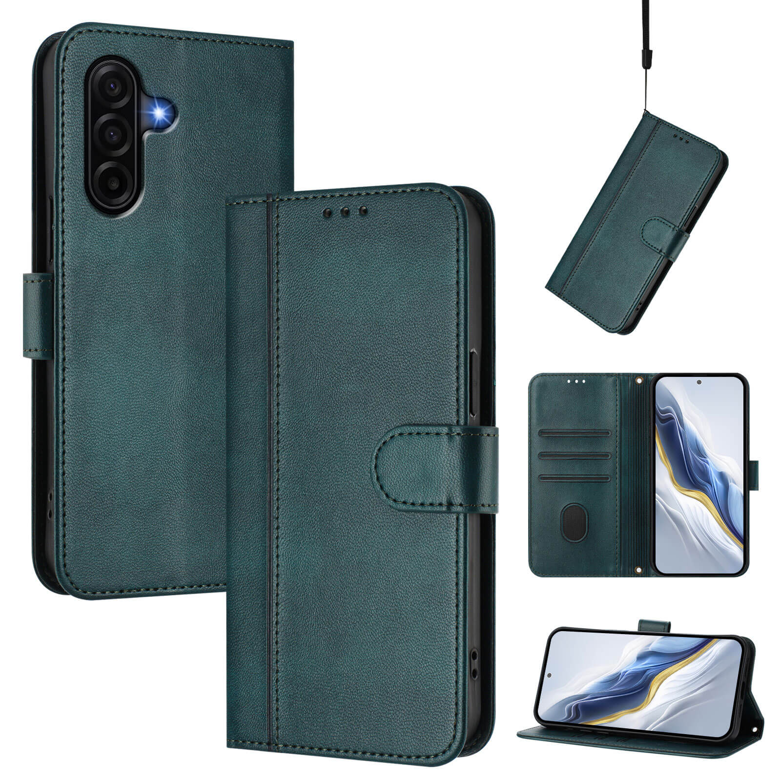 Galaxy A57 – Retro Look Etui im Vintage Design - Image 22