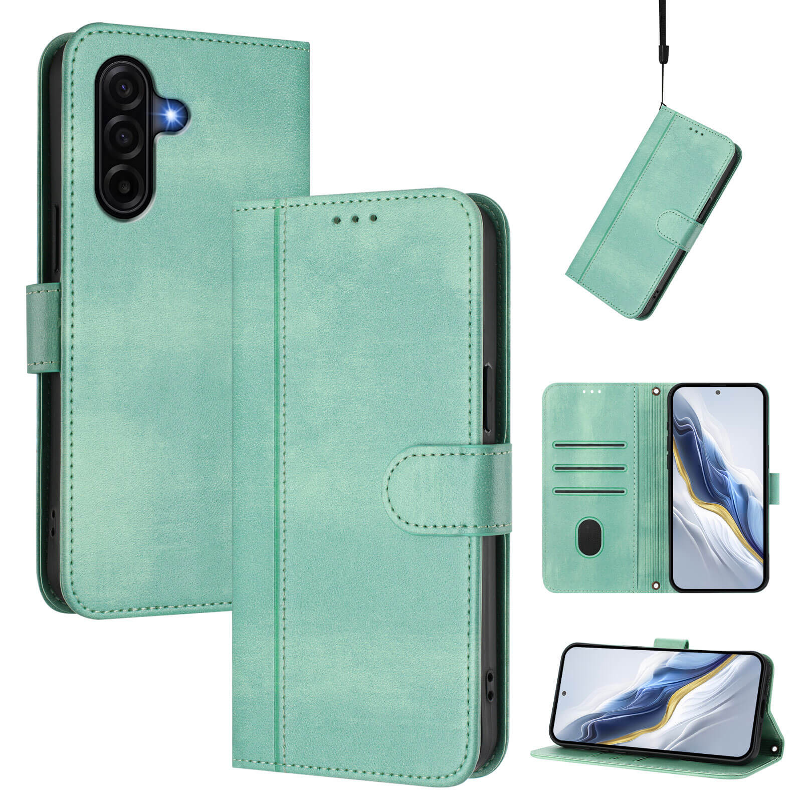 Galaxy A57 – Retro Look Etui im Vintage Design - Image 27