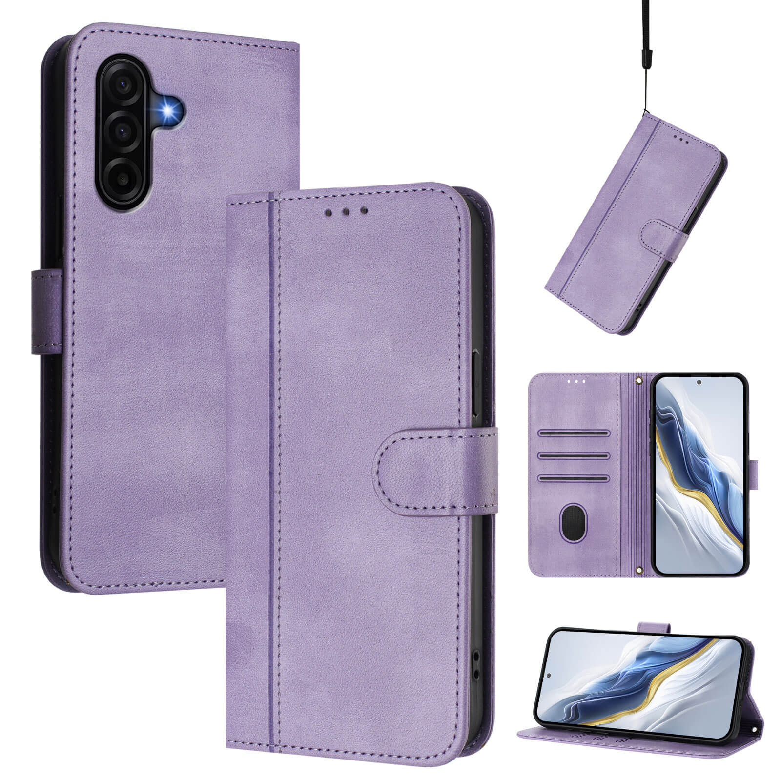 Galaxy A57 – Retro Look Etui im Vintage Design - Image 32