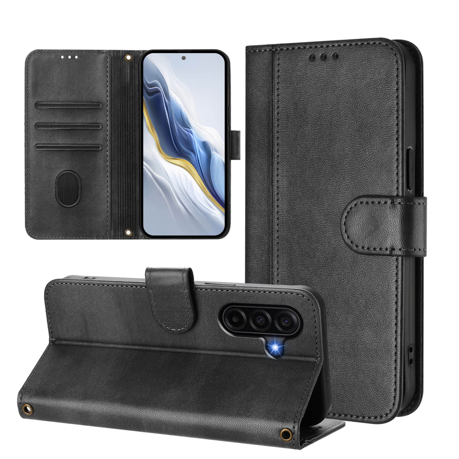 Galaxy A57 – Retro Look Etui im Vintage Design - Image 8
