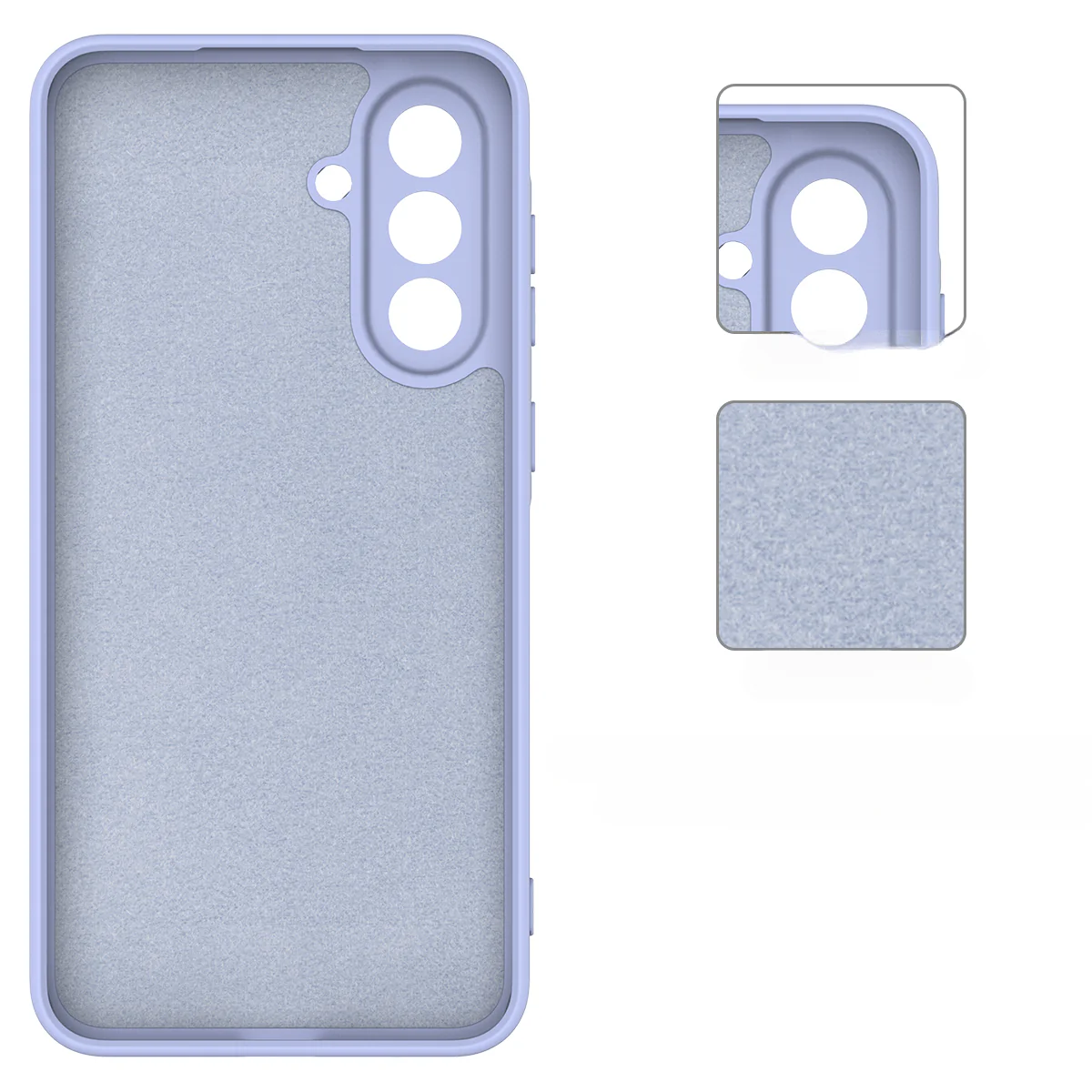 Galaxy A57 Silikon Gummi Hülle mit Riemen - Image 29