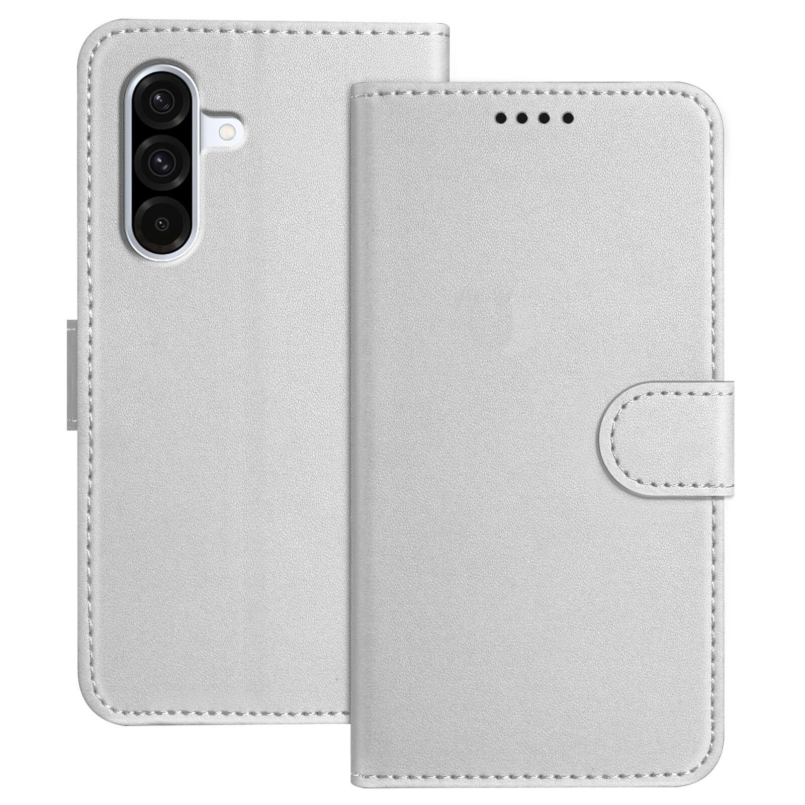 Galaxy A57 - Solide Leder Etui Hülle - Image 13