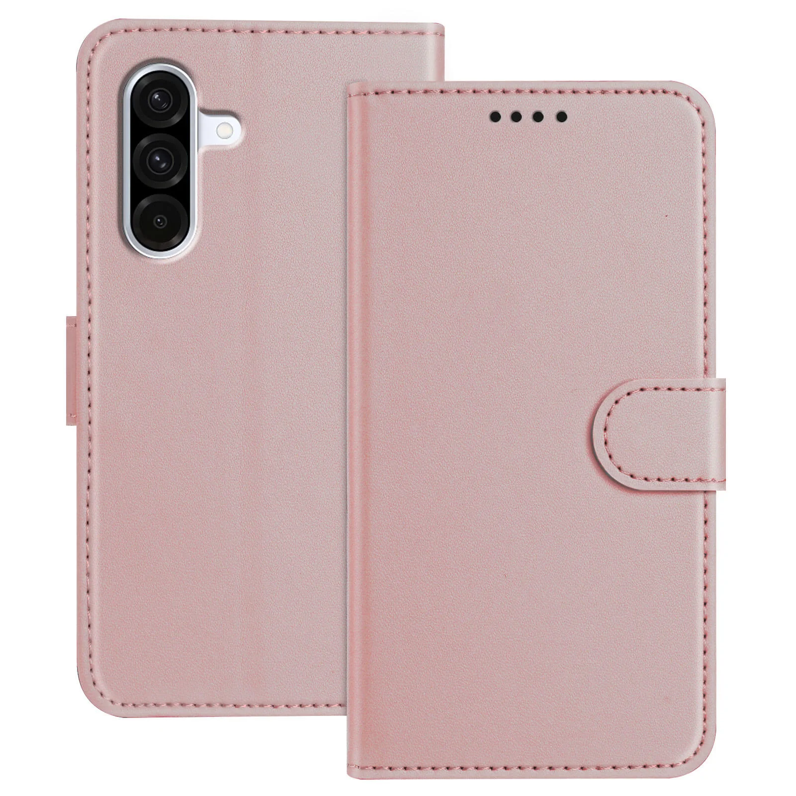 Galaxy A57 - Solide Leder Etui Hülle - Image 16
