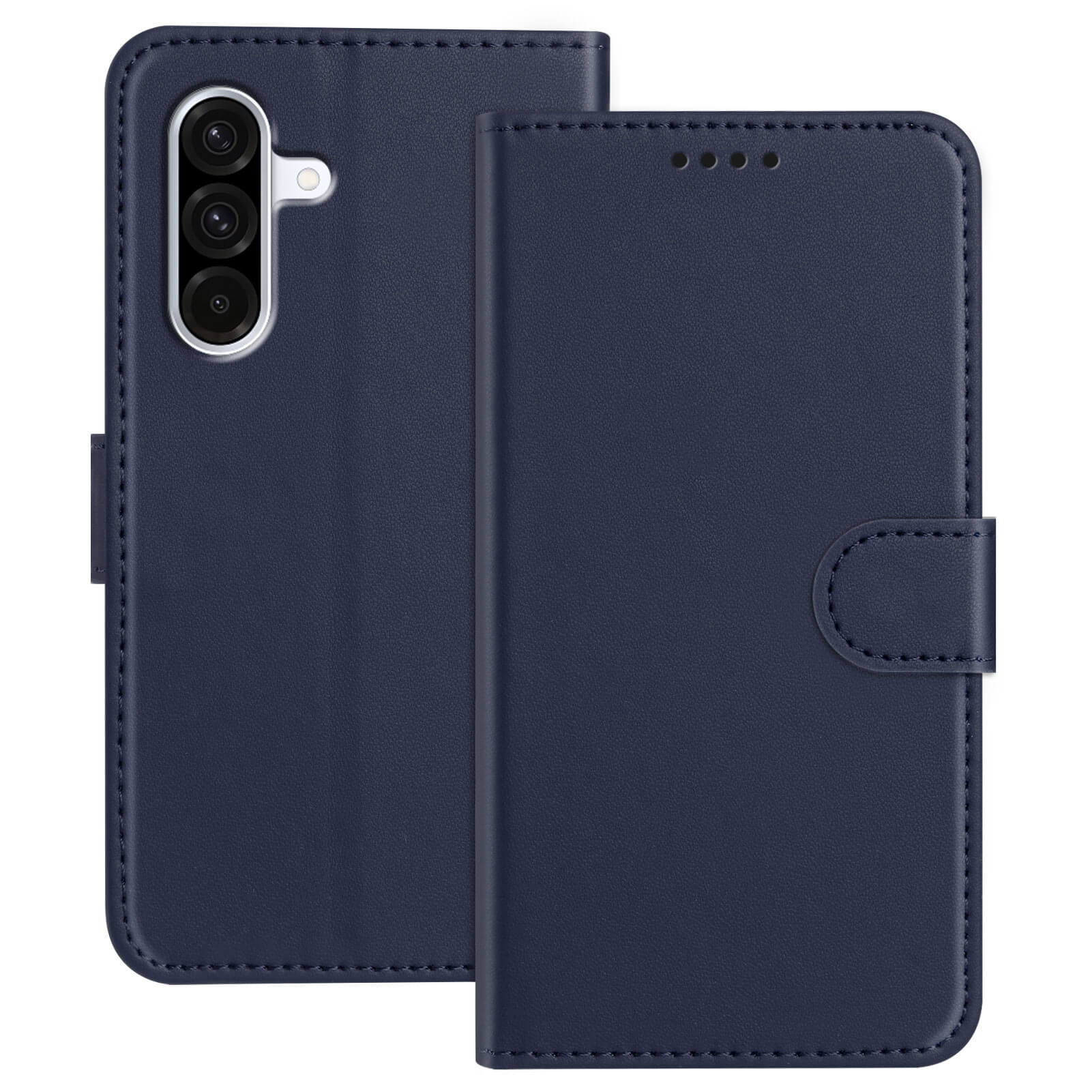 Galaxy A57 - Solide Leder Etui Hülle - Image 28