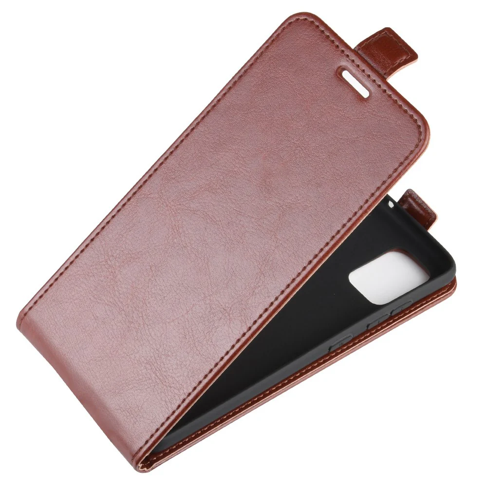 Galaxy A71 - Klassisches Leder Flip Case Vertikal - Image 14