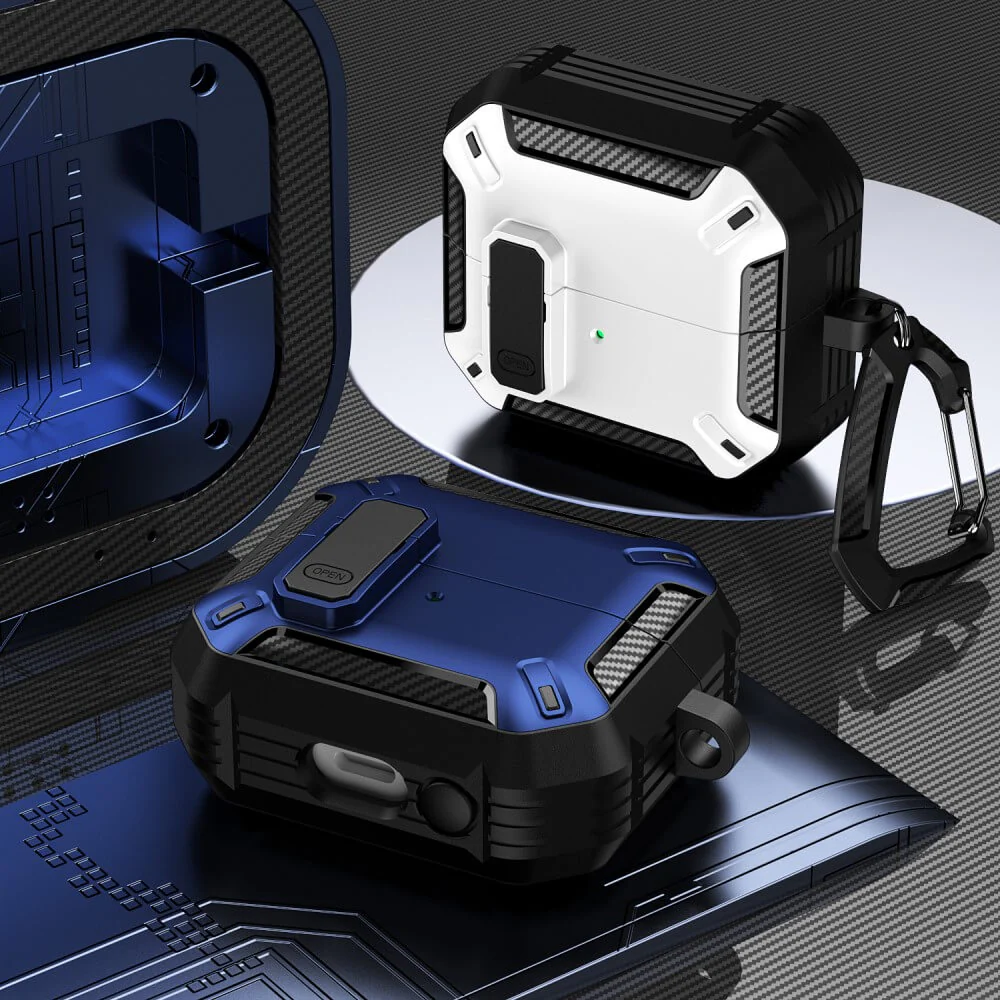 Galaxy Buds3 / Buds3 Pro - Armor Schutzhülle mit Karabiner - Image 7