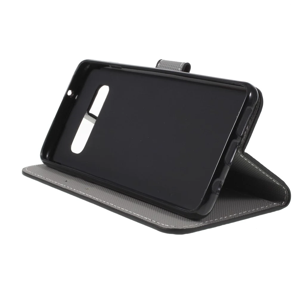 Galaxy S10 - Leder Hüllen Etui Usa Amerika Flagge - Image 3