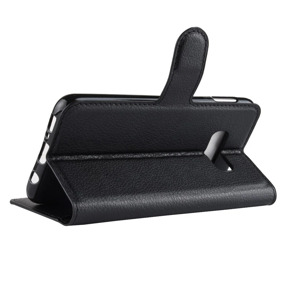 Galaxy S10e - Leder Etui Hülle Mit Kartenfächern Schwarz - Image 3