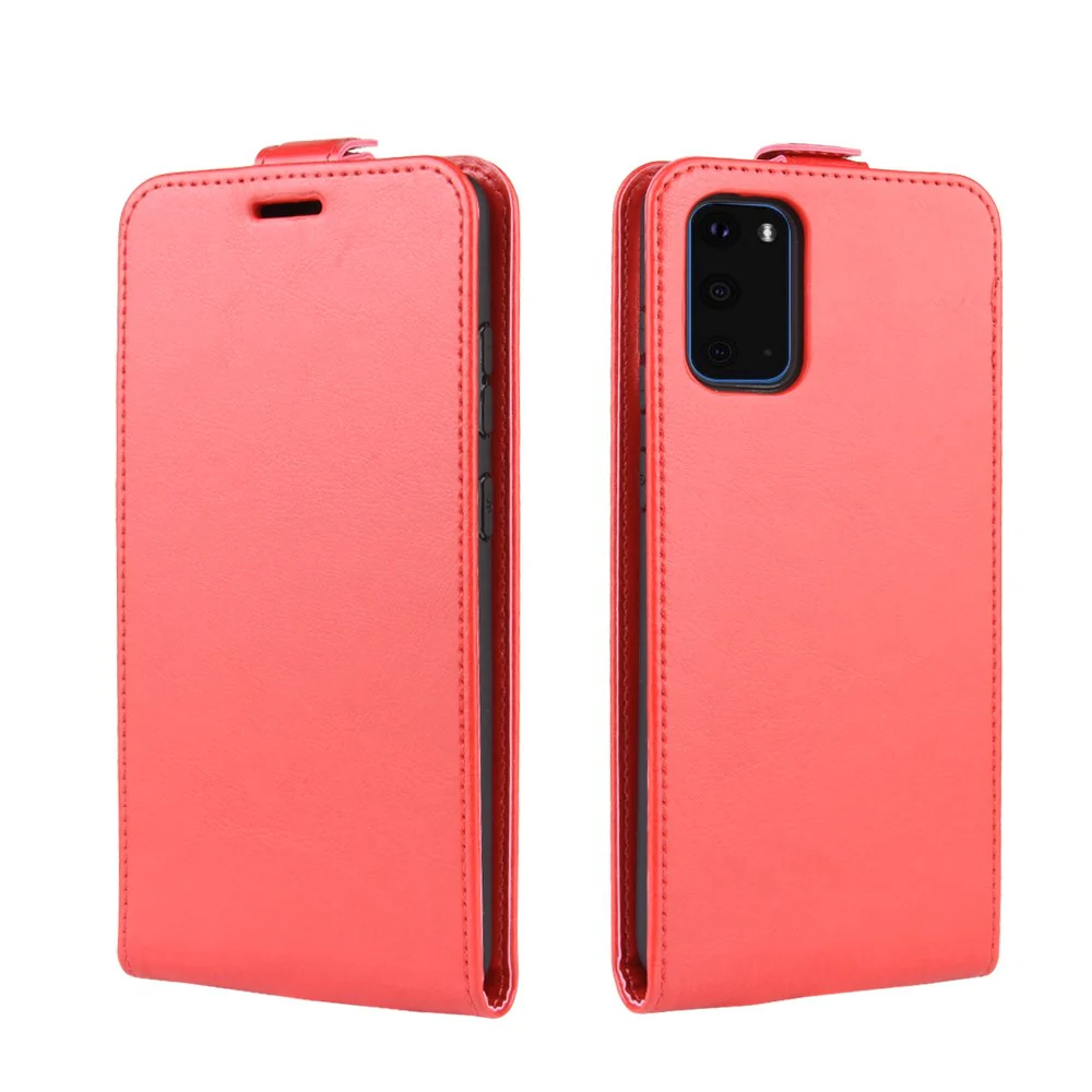 Galaxy S20 - Klassisches Leder Flip Case Vertikal - Image 16