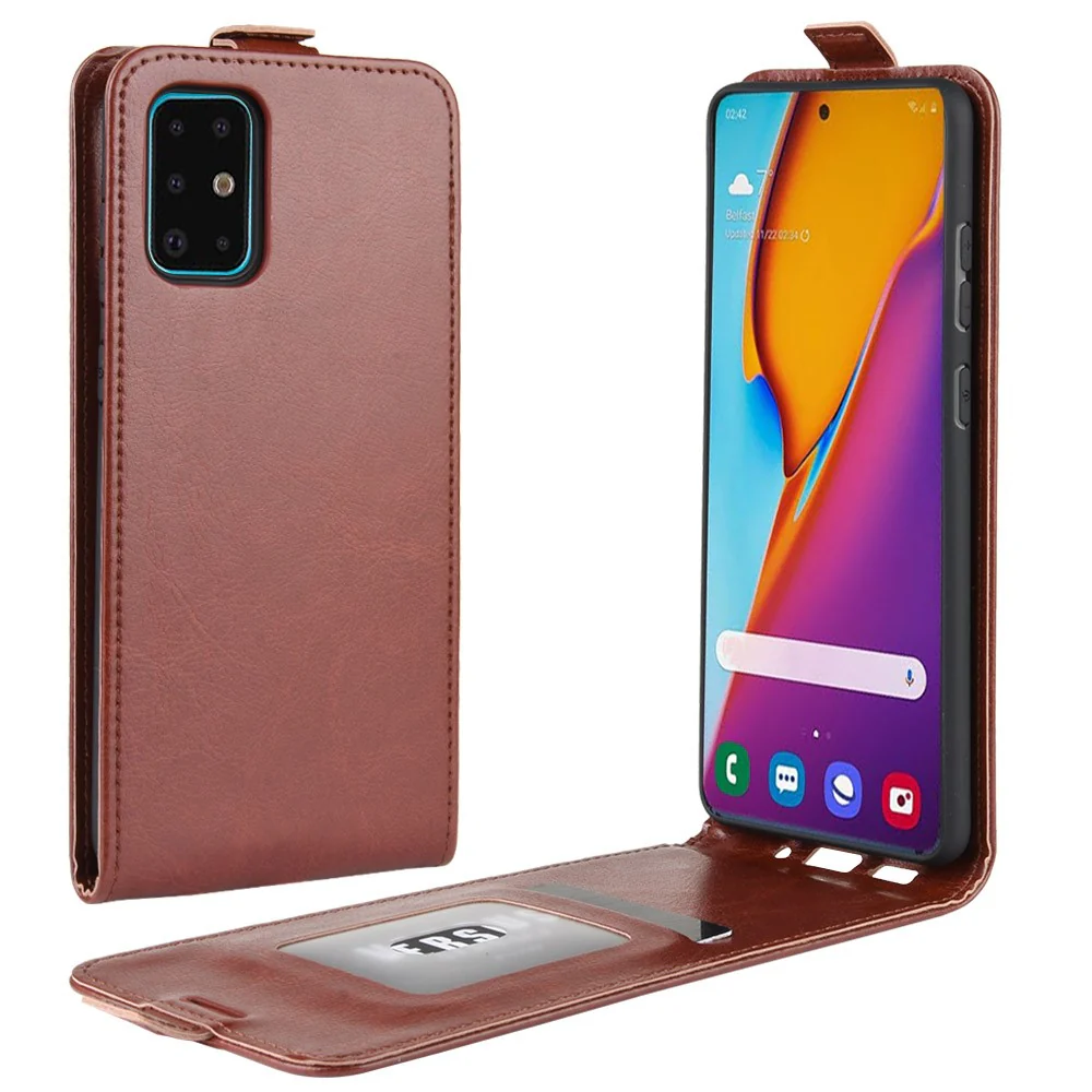 Galaxy S20+ Plus - Klassisches Leder Flip Case Vertikal - Image 11