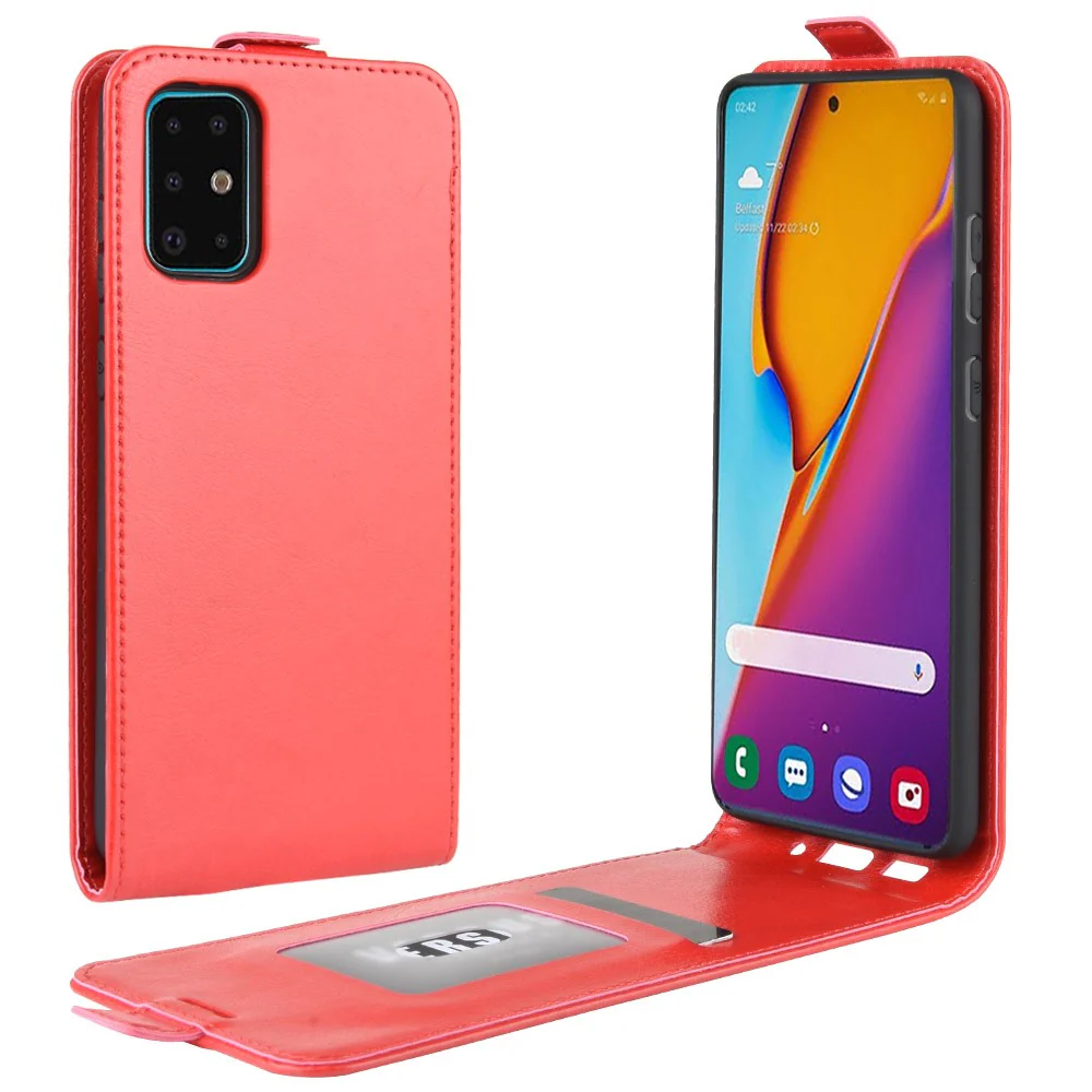 Galaxy S20+ Plus - Klassisches Leder Flip Case Vertikal - Image 6
