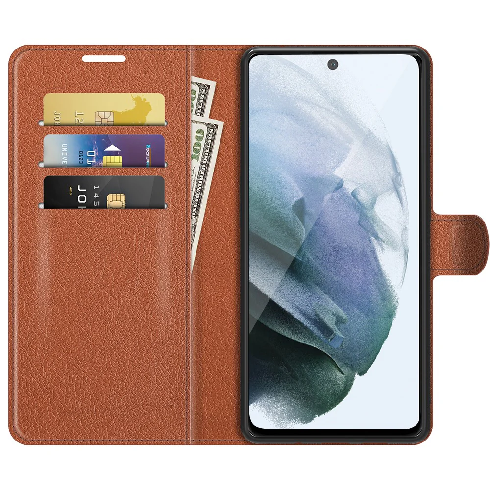 Galaxy S21 FE - Leder Etui Hülle - Image 34