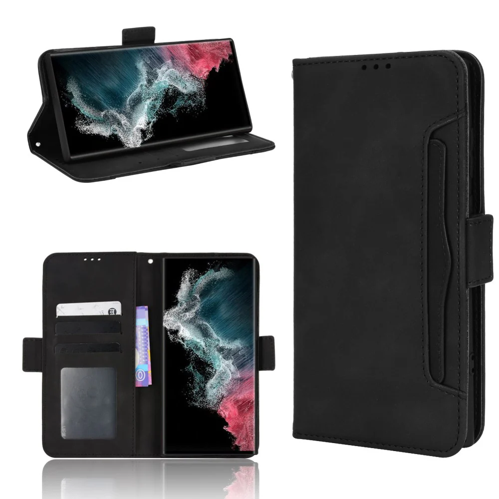 Galaxy S22 Ultra - Etui Mit Vielen Kartenfächer - Image 6