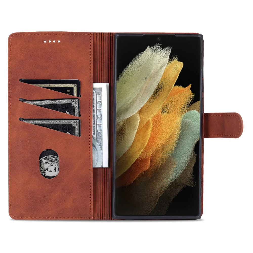 Galaxy S22 Ultra - Leder Etui Hülle - Image 8