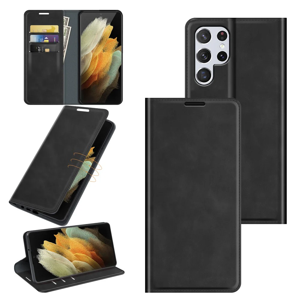 Galaxy S22 Ultra - Seidige Stand Flip Case Hülle - Image 3
