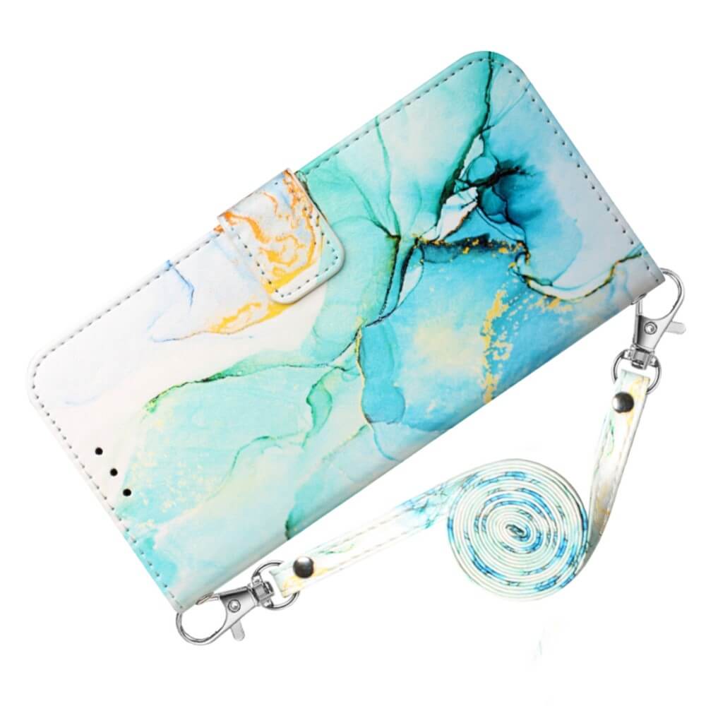 Galaxy S23 FE - Etui Hülle Mit Umhängeband Marble - Image 6
