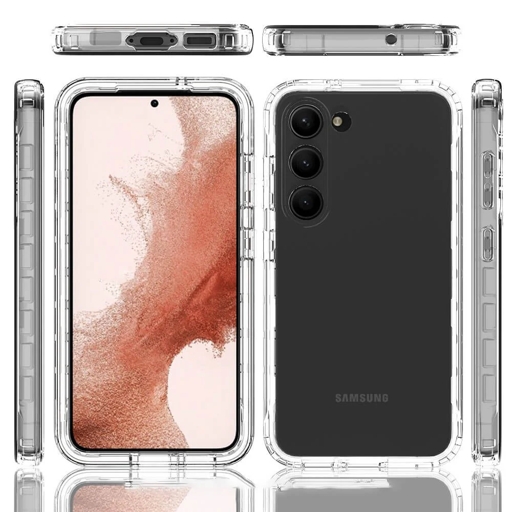 Galaxy S23 - Full Protection Schutzhülle Transparent - Image 4
